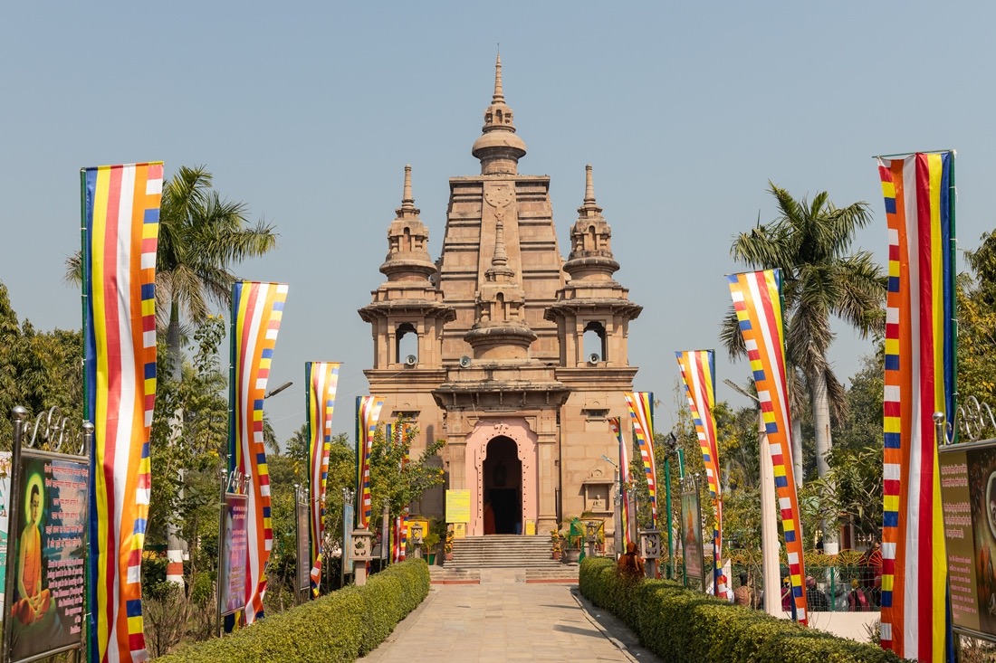 Dhamek Stupa at Sarnath, near Varanasi